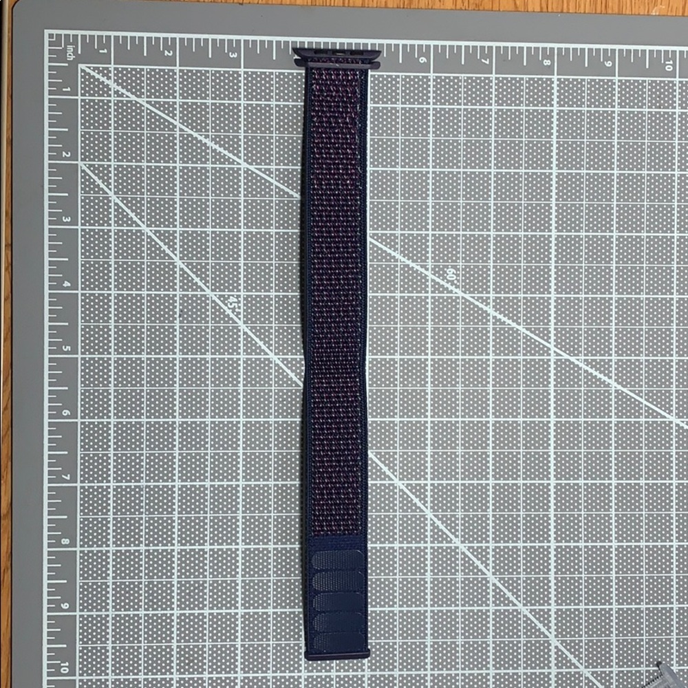 42/44mm indigo apple nylon band